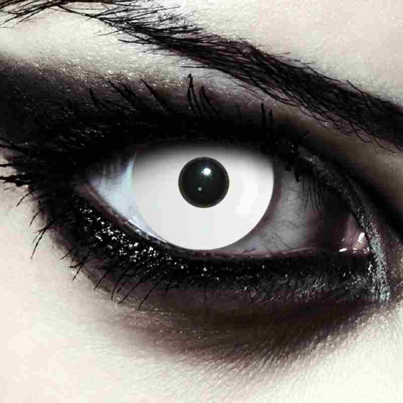 lentillas colores halloween blancas