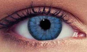 lentillas azules para halloween